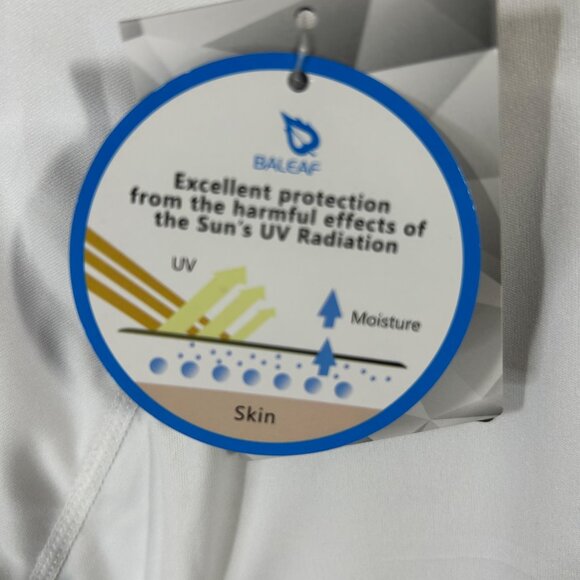 Baleaf Men's 2XL Long Sleeve Sun Shirts UPF 50+ Protection Rash Guard NWT - Picture 7 of 12